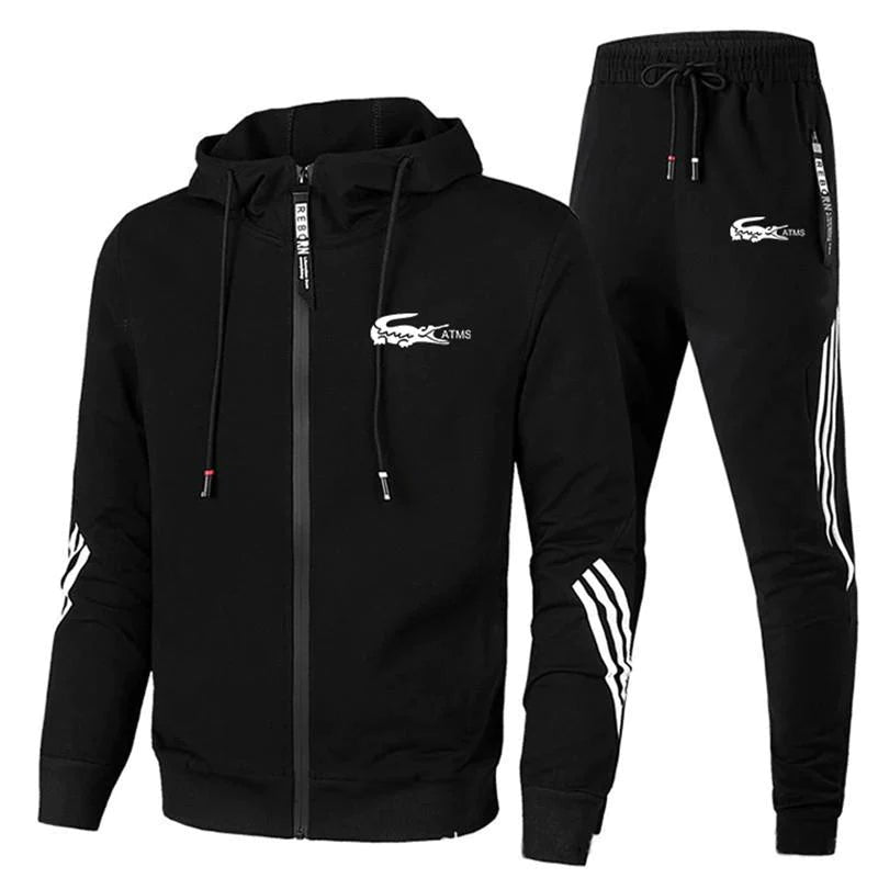 Men's zipper Sportswear (2 piece set)