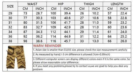 Cotton Men Cargo Shorts