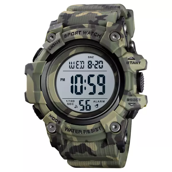 Outdoor waterproof electronic watch