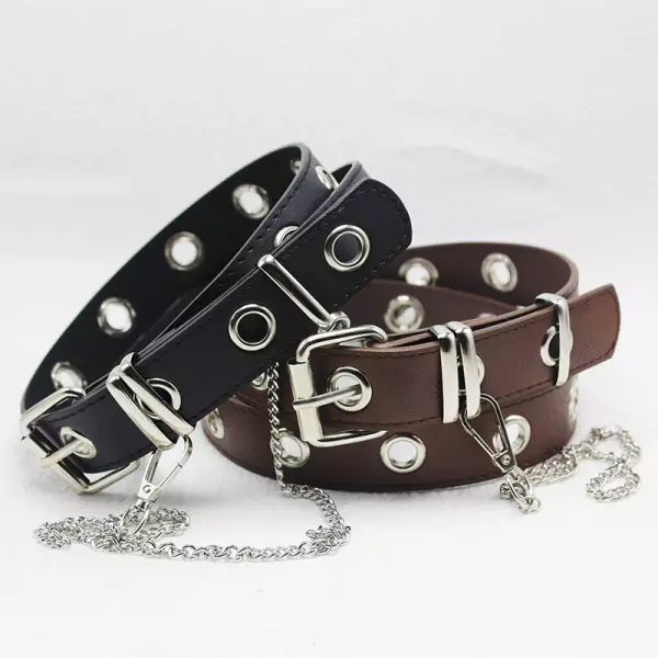 Punk style belt hip hop belt