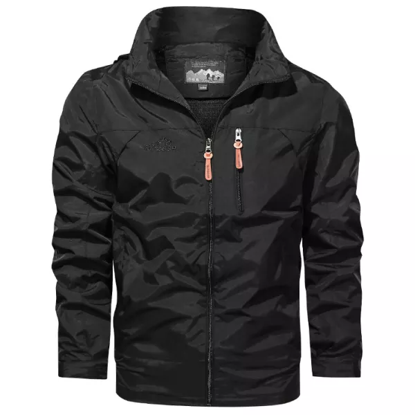 Men's Outdoor Waterproof And Windproof Hooded Jacket