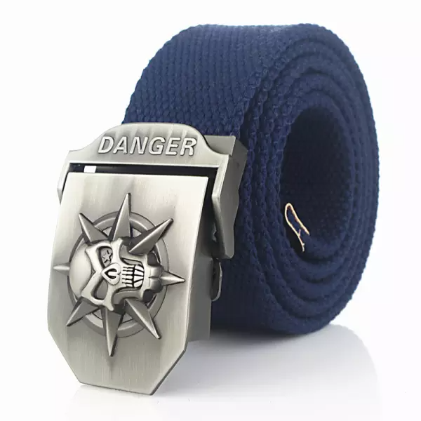 Alloy Snap Canvas Belt