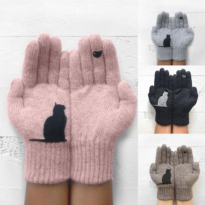 Cat Fan Cotton Gloves