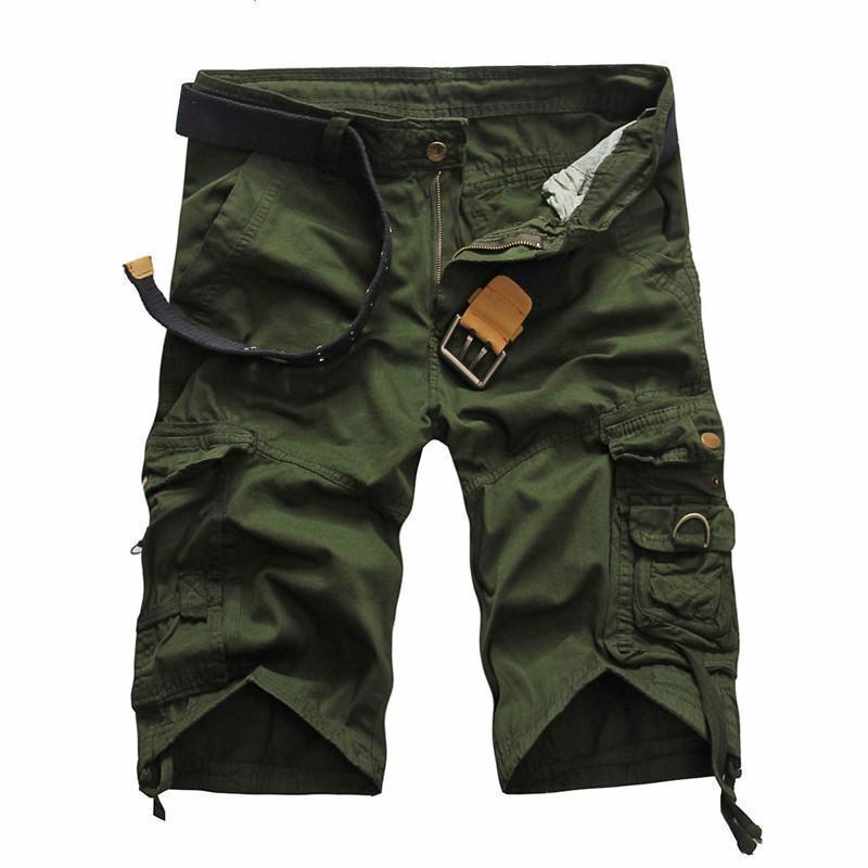 Cotton Men Cargo Shorts