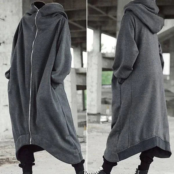 Unisex Long Sleeve Hooded Nazgul Long Coat