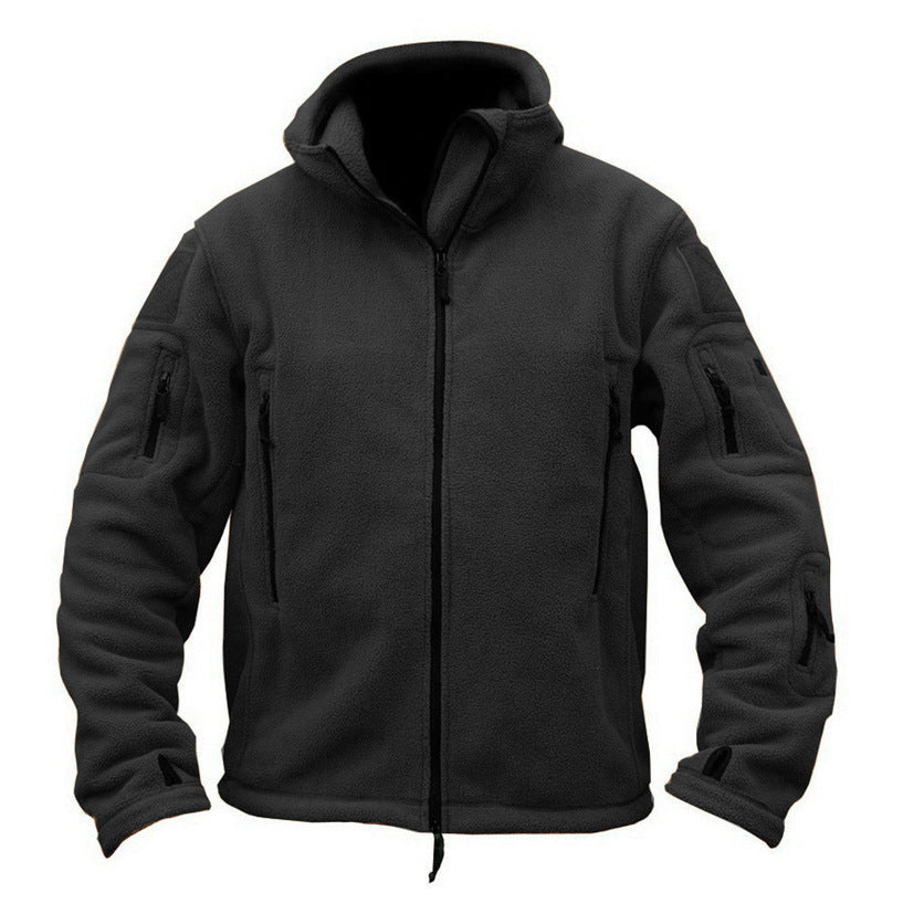 Mens Outdoor Warm And Breathable Lapel Jacket