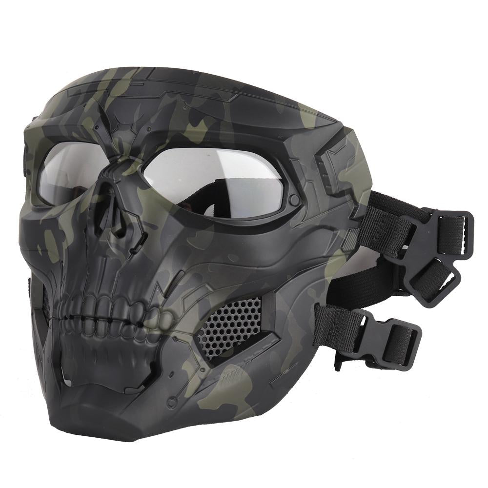 Camouflage skeleton mask