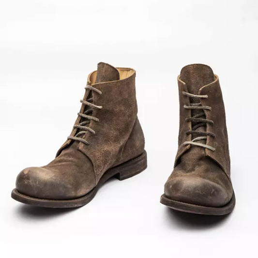 Men's Retro Leather Boots